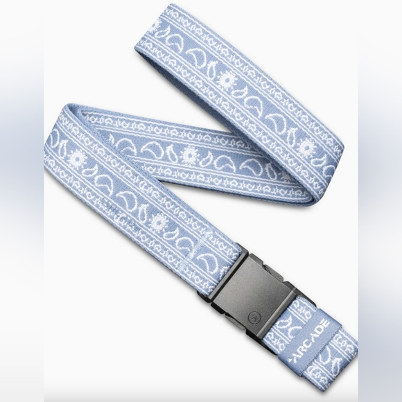 Arcade Other - NWT Arcade Wild Rag Slim Sky Adjustable Flex Belt UA-NSCFWR3-450
